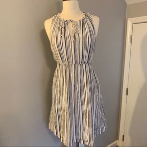 LOFT washed linen sleeveless sundress